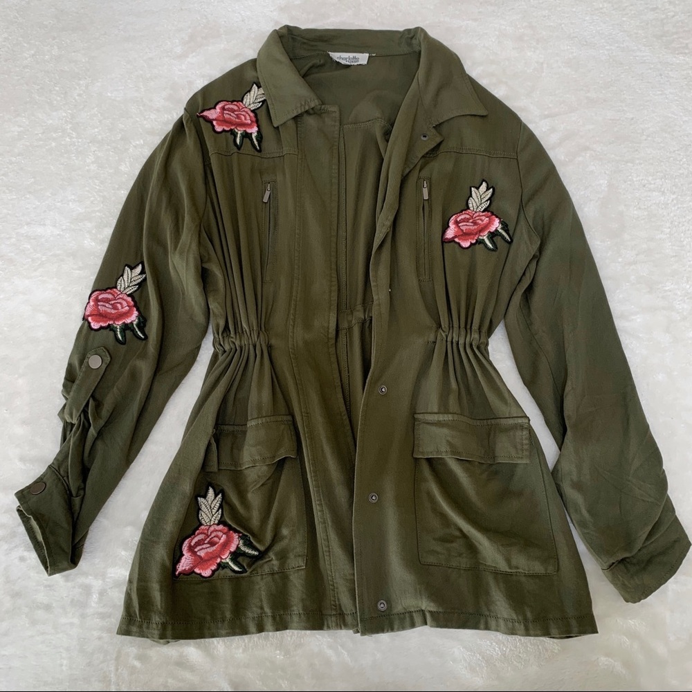 Charlotte Russe floral coat